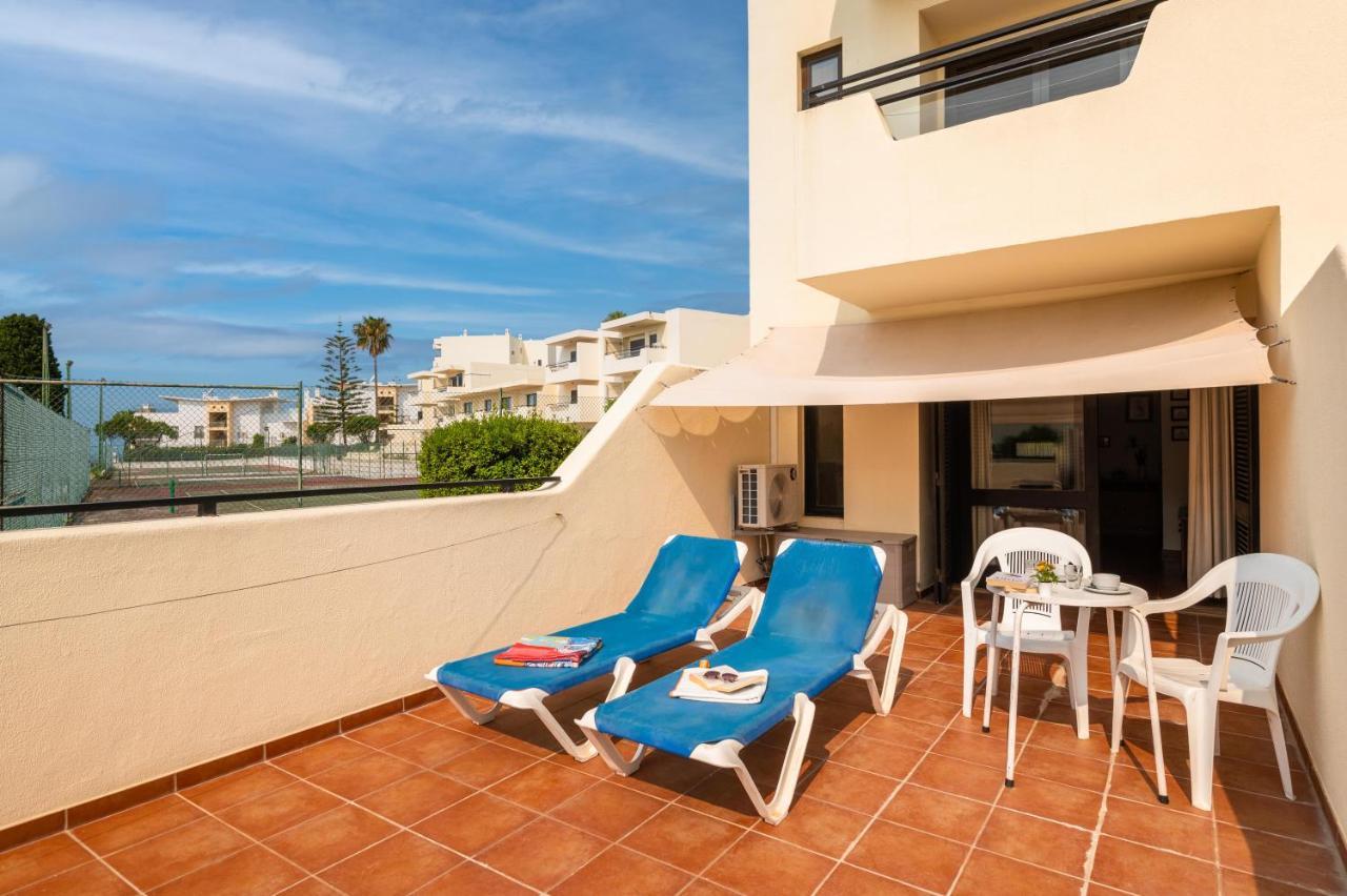 Appartamento Sun Deck Studio Albufeira Jardim Esterno foto